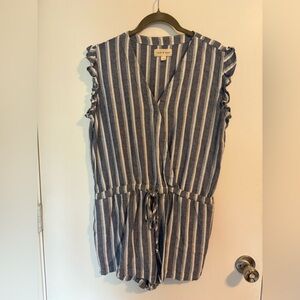 striped romper